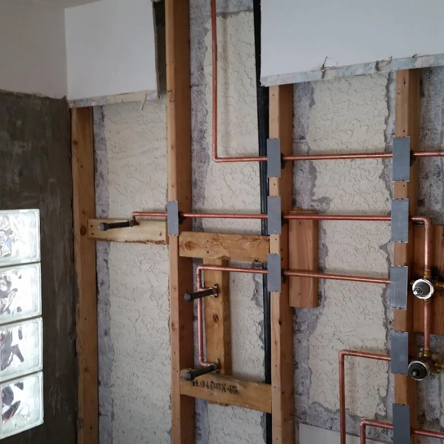 Copper pipe installation for Burst Pipe Repair in Coralville
